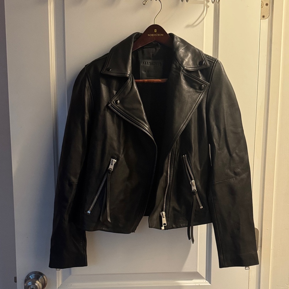 All Saints Leather Jacket